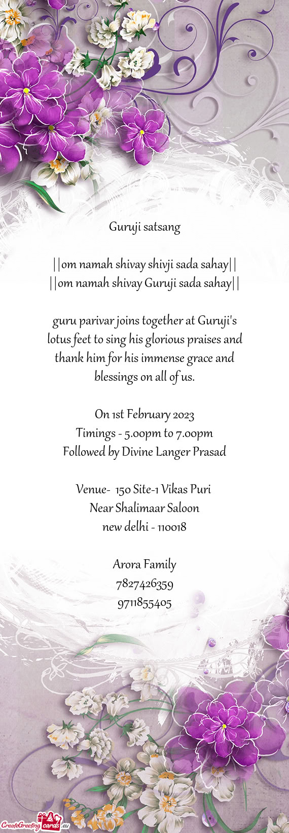 On 1st February 2023