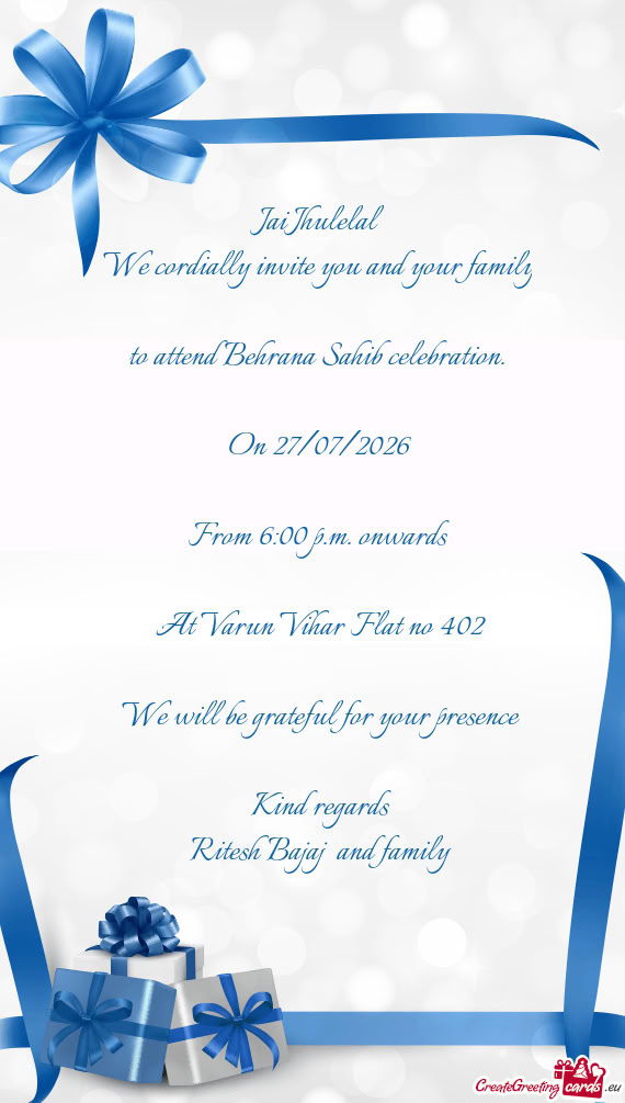 On 27/07/2026