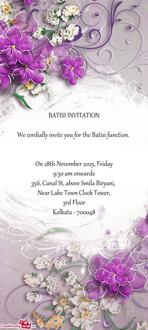 On 28th November 2025, Friday