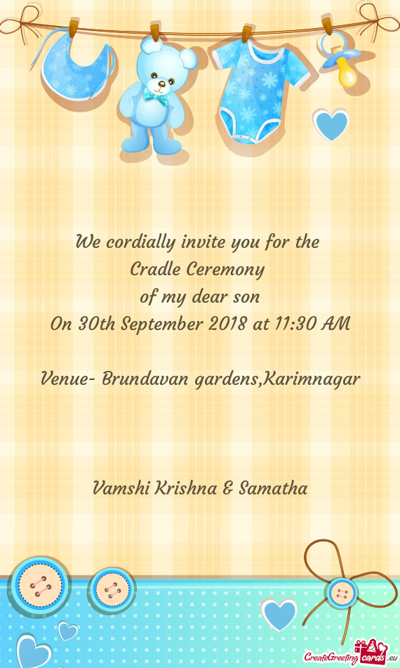 On 30th September 2018 at 11:30 AM