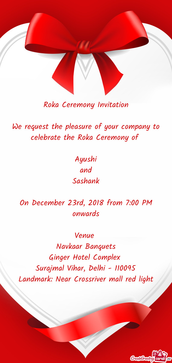 On December 23rd, 2018 from 7:00 PM onwards