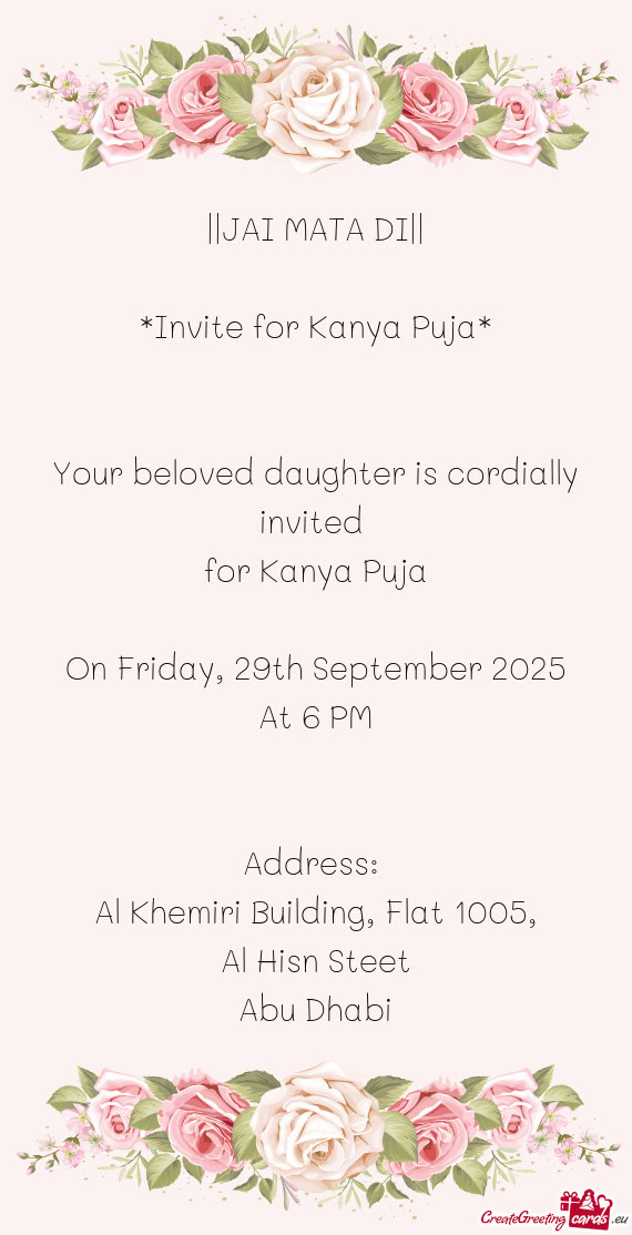 On Friday, 29th September 2025