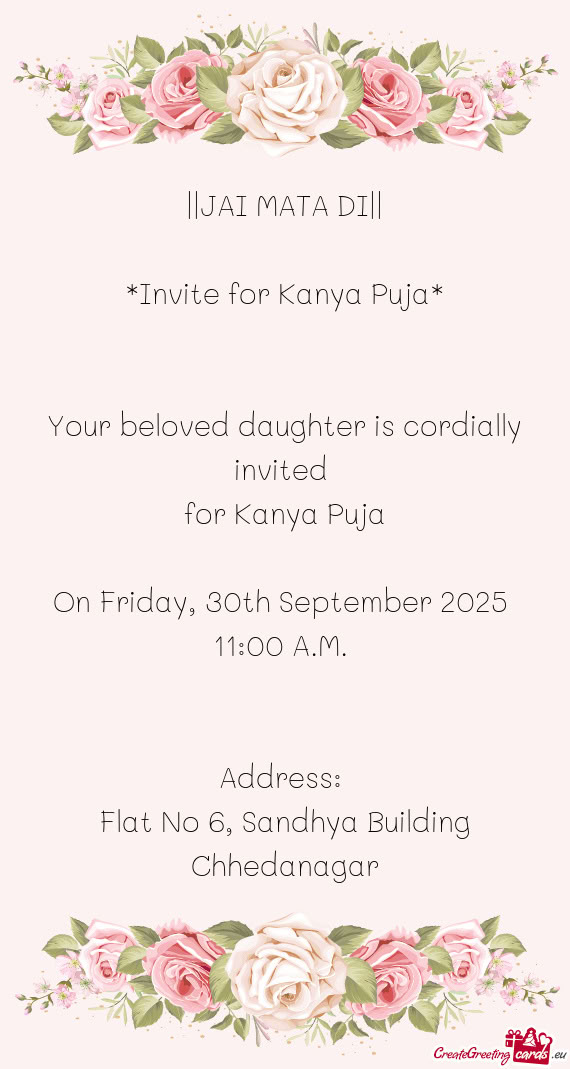 On Friday, 30th September 2025