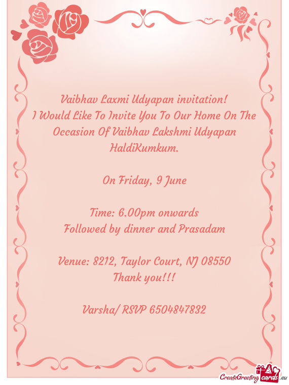 On Friday, 9 June