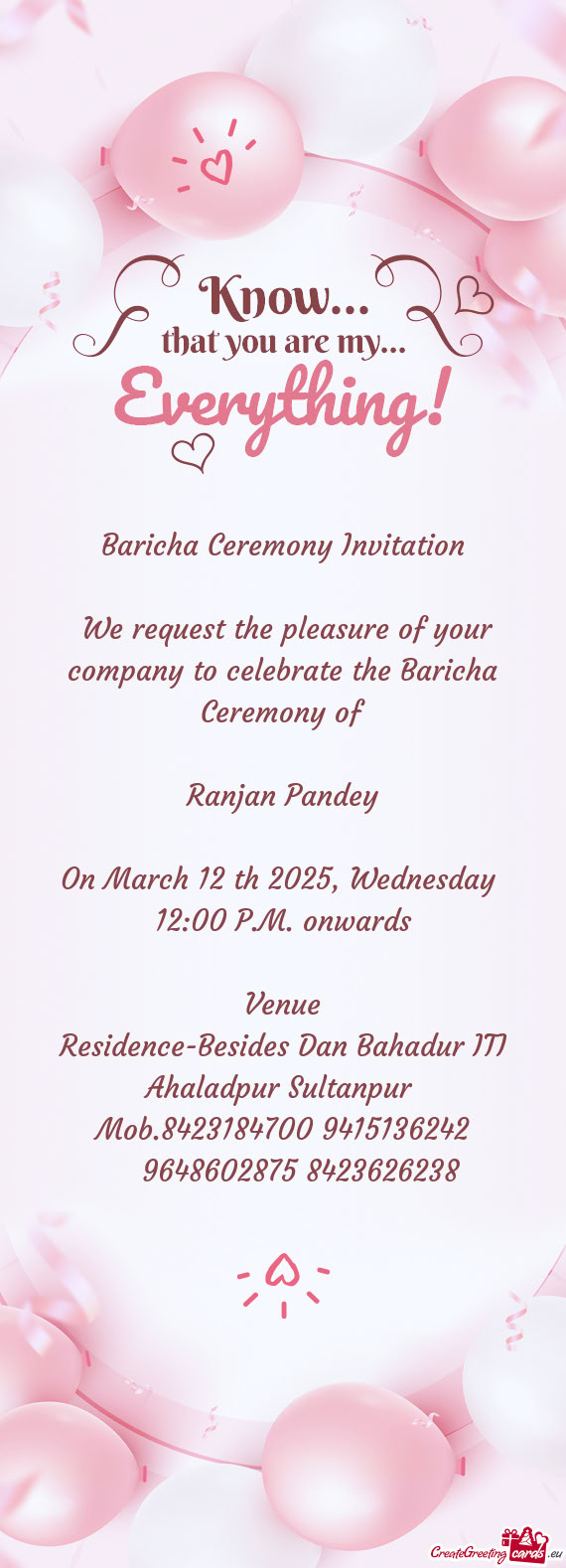 On March 12 th 2025, Wednesday