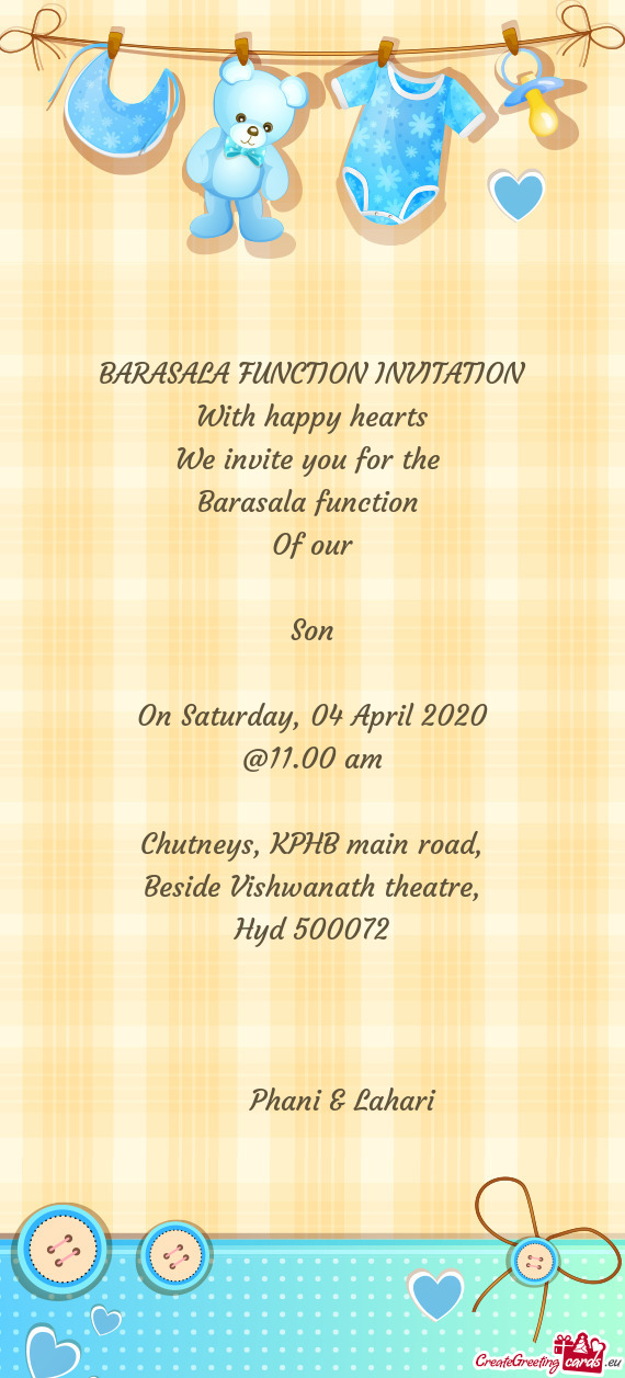 On Saturday, 04 April 2020