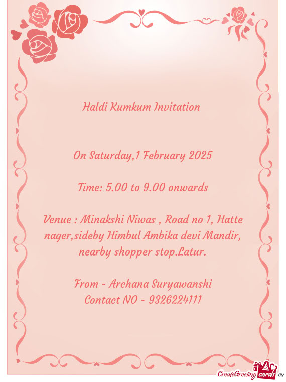 On Saturday,1 February 2025