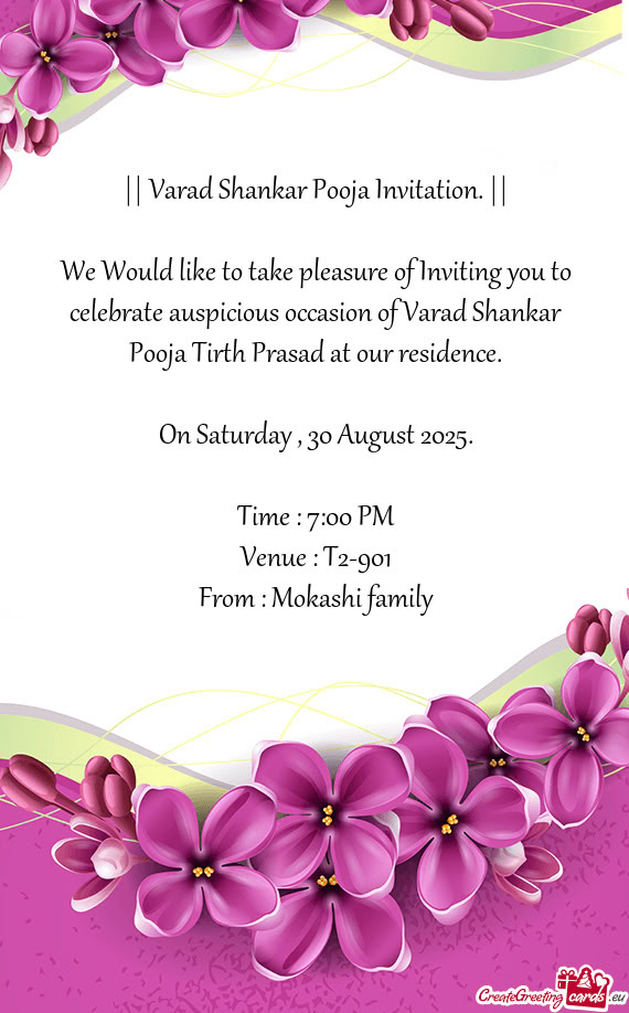 On Saturday , 30 August 2025