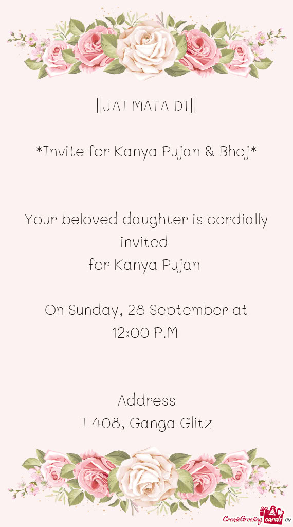 On Sunday, 28 September at