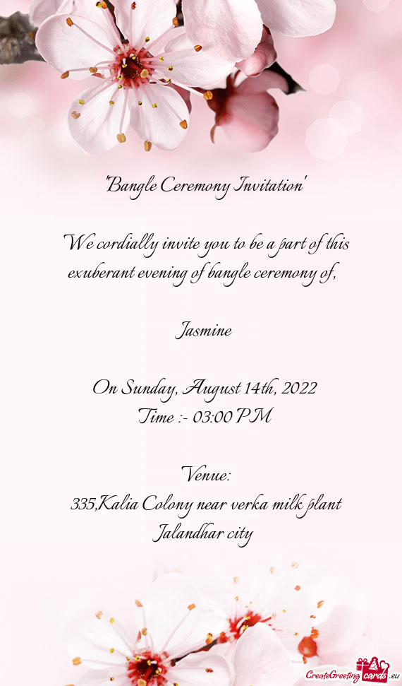 On Sunday, August 14th, 2022