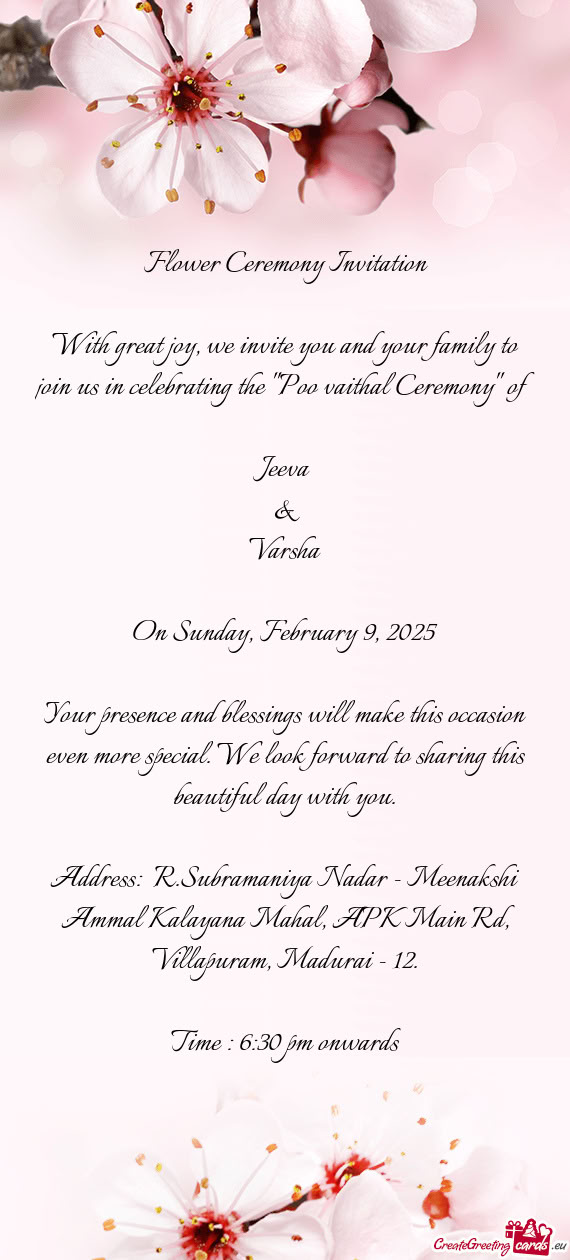 On Sunday, February 9, 2025