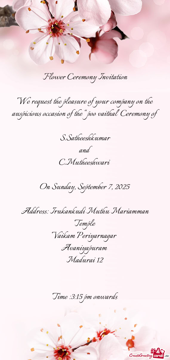 On Sunday, September 7, 2025