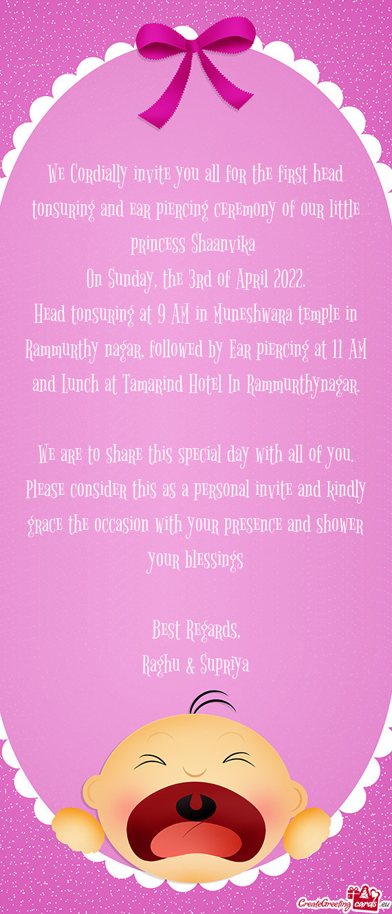 On Sunday, the 3rd of April 2022