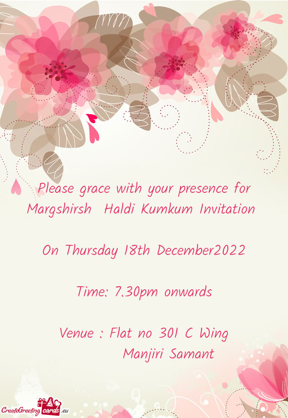 On Thursday 18th December2022