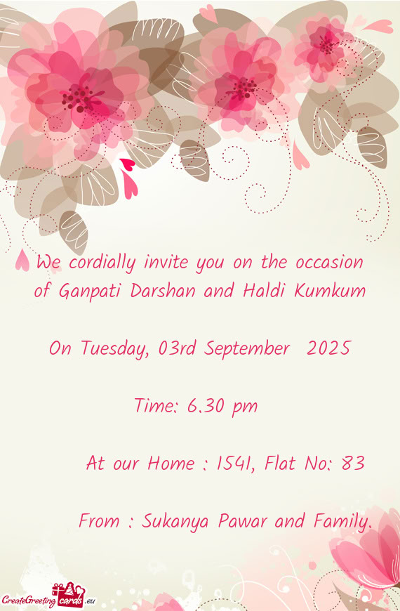 On Tuesday, 03rd September 2025