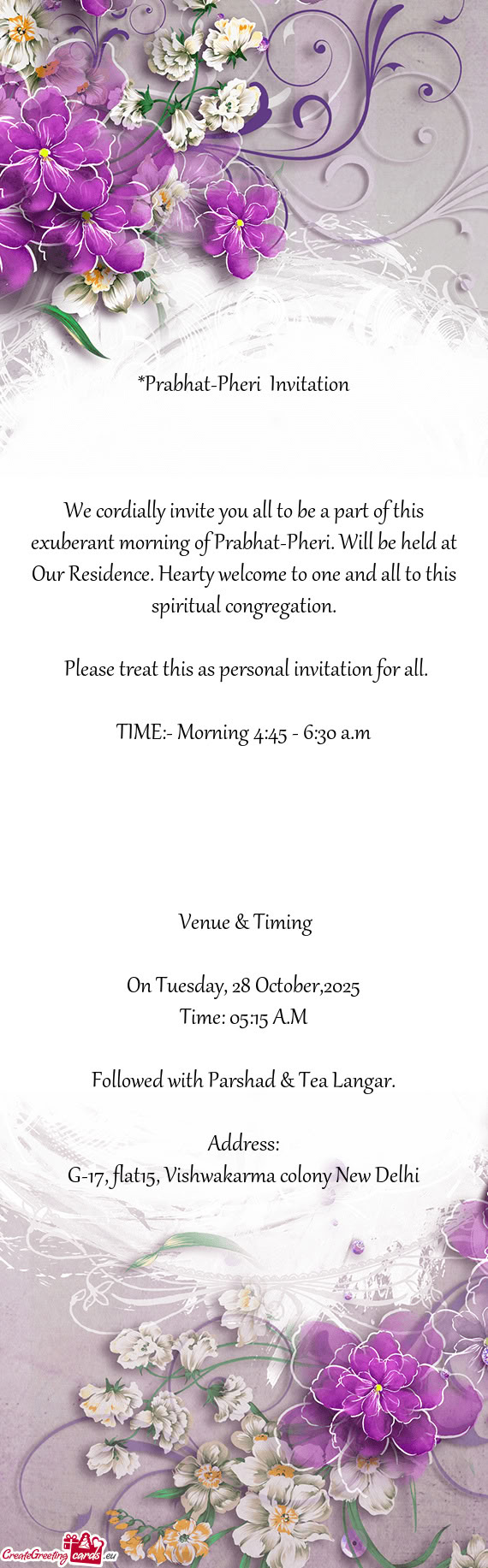 On Tuesday, 28 October,2025