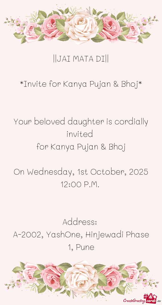 On Wednesday, 1st October, 2025