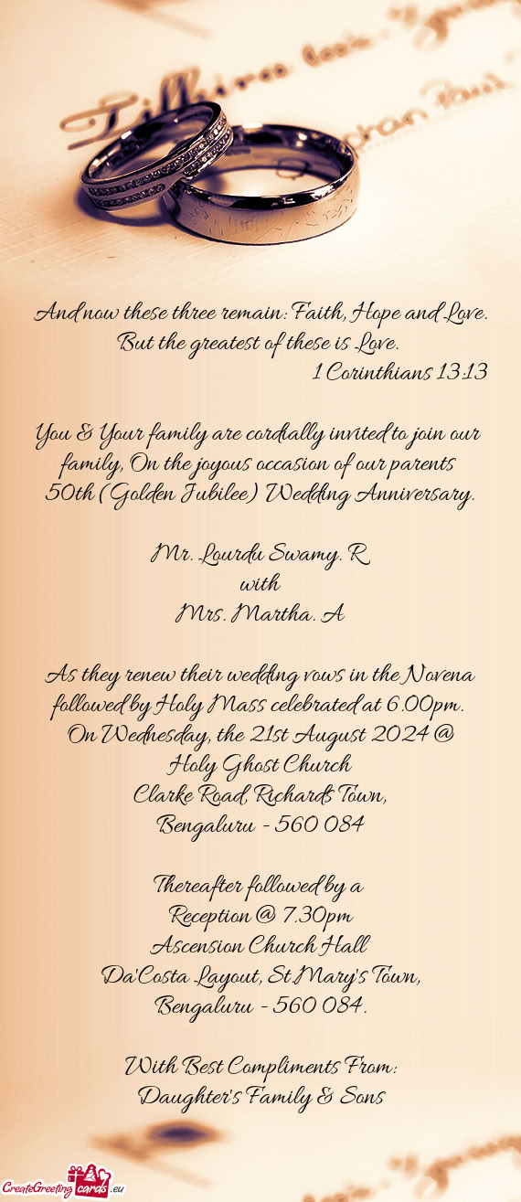 On Wednesday, the 21st August 2024 @