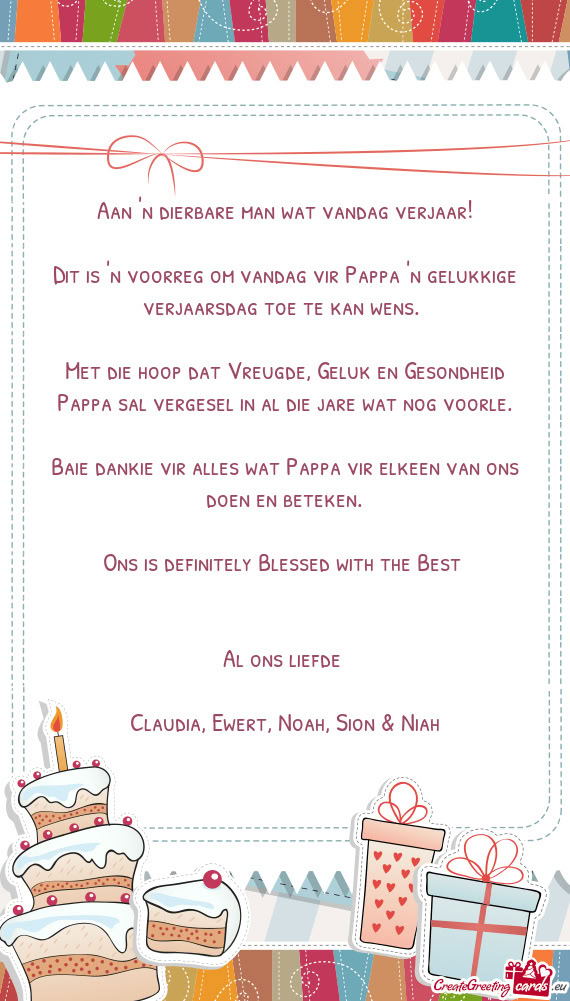 Ons is definitely Blessed with the Best