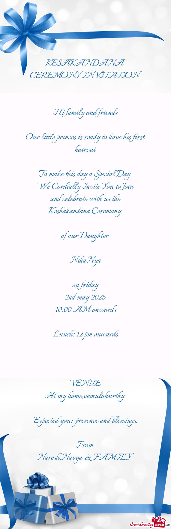 Our little princes is ready to have his first haircut