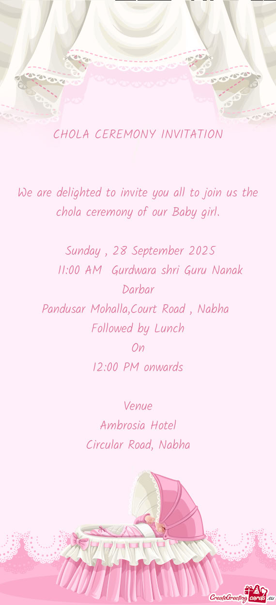 Pandusar Mohalla,Court Road , Nabha