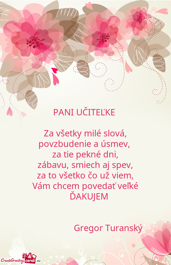PANI UČITEĽKE