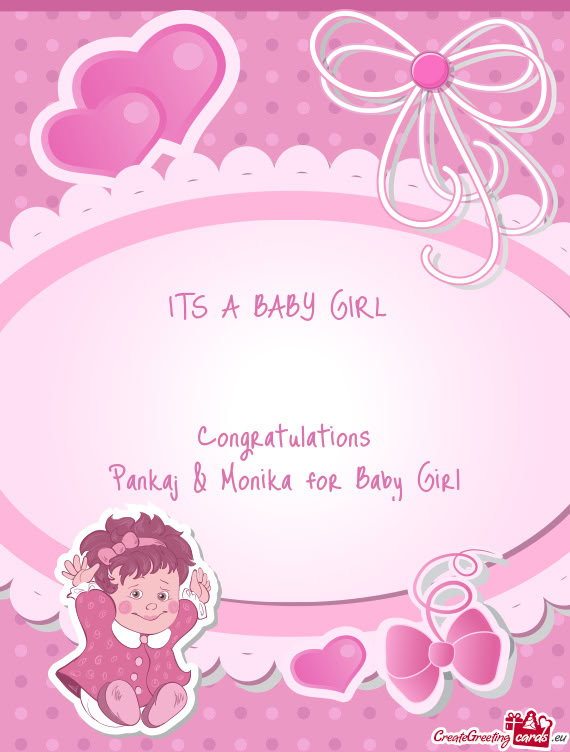 Pankaj & Monika for Baby Girl