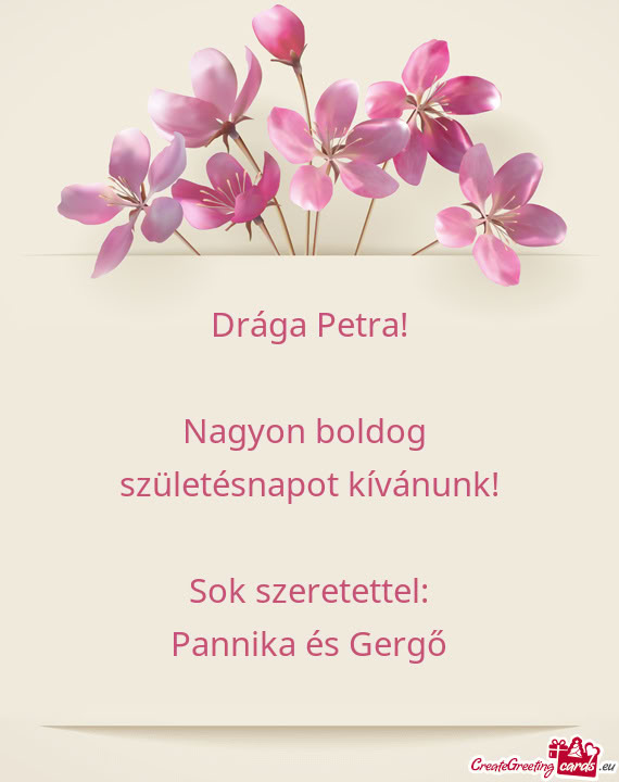 Pannika és Gergő