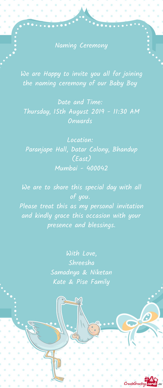 Paranjape Hall, Datar Colony, Bhandup (East)