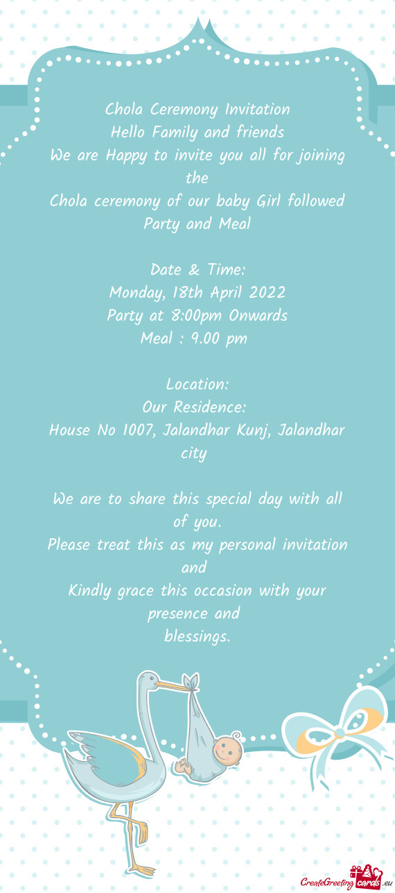 Party at 8:00pm Onwards