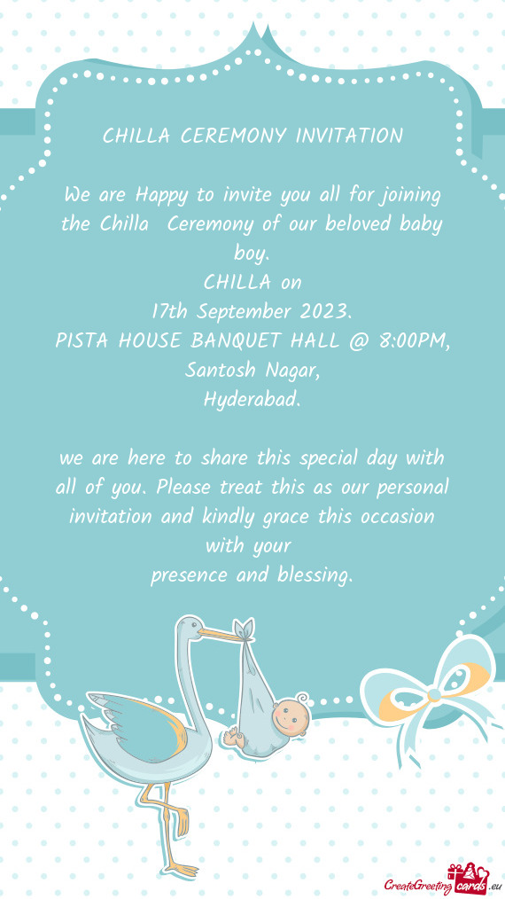 PISTA HOUSE BANQUET HALL @ 8:00PM