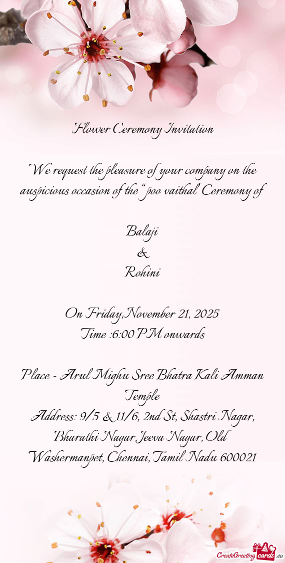 Place - Arul Mighu Sree Bhatra Kali Amman Temple