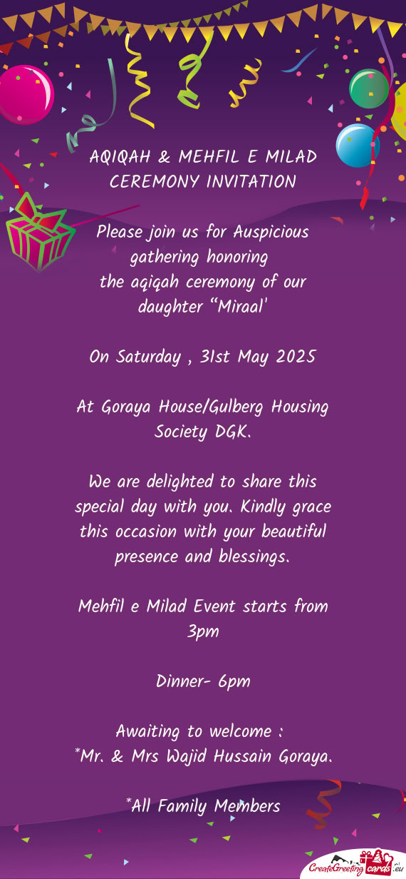 Please join us for Auspicious gathering honoring