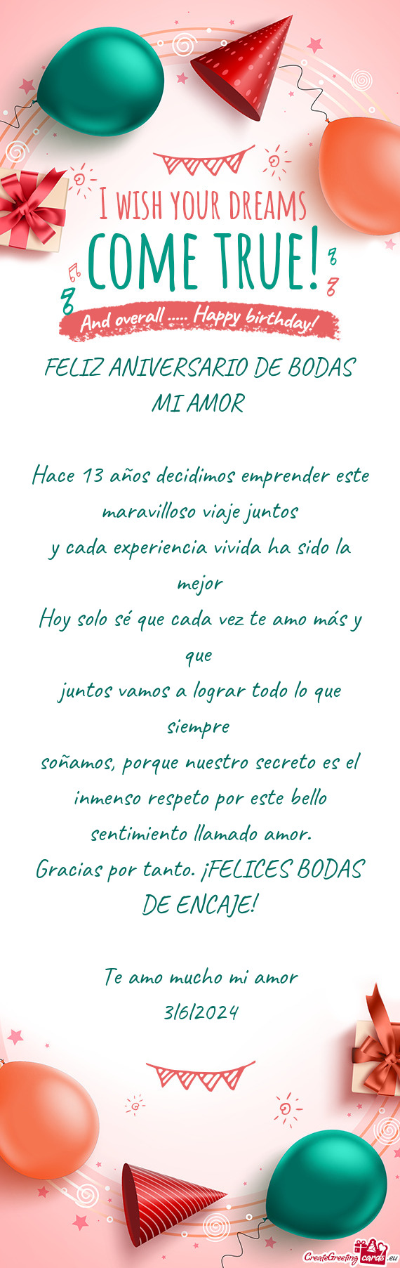 Porque nuestro secreto es el inmenso respeto por este bello sentimiento llamado amor