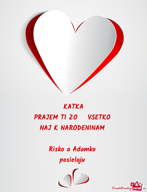 PRAJEM TI ZO ♡ VSETKO