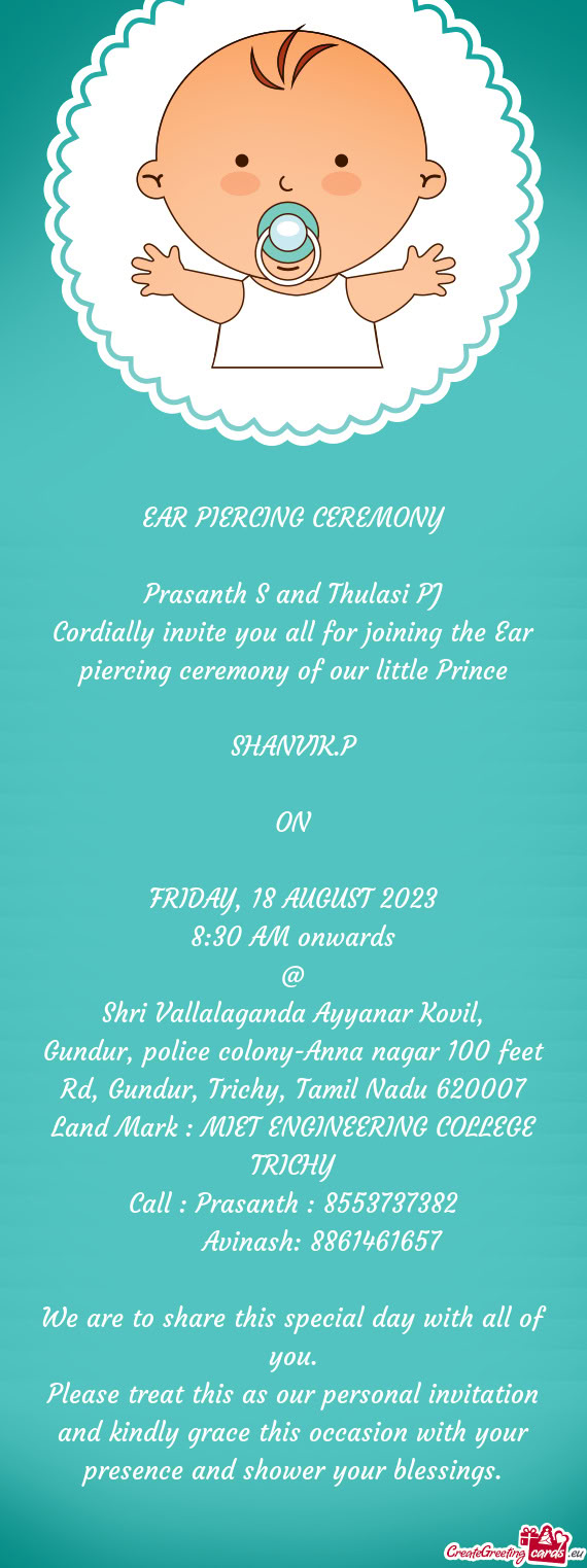 Prasanth S and Thulasi PJ