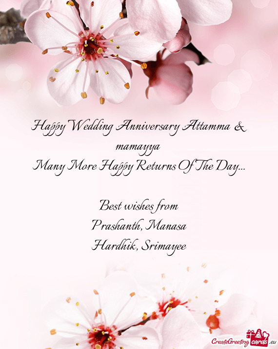 Prashanth, Manasa