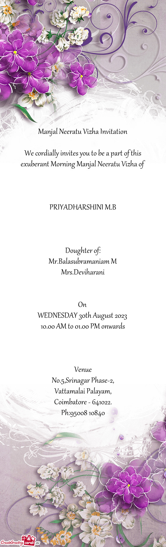 PRIYADHARSHINI M.B