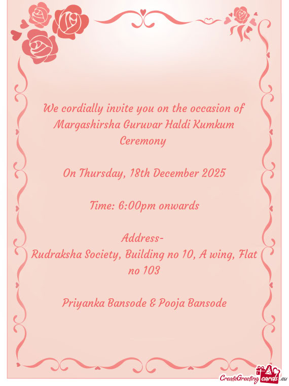 Priyanka Bansode & Pooja Bansode