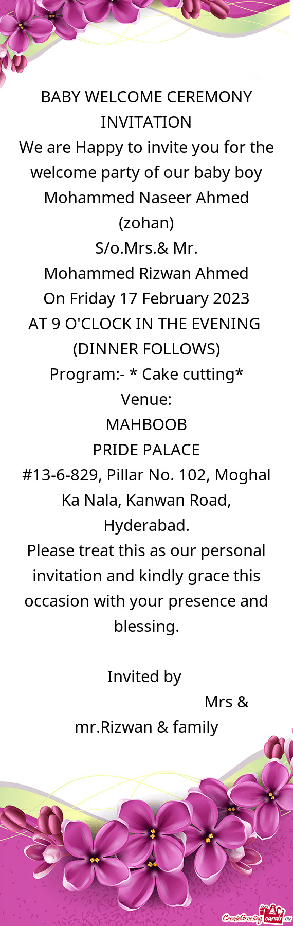 Program:- * Cake cutting