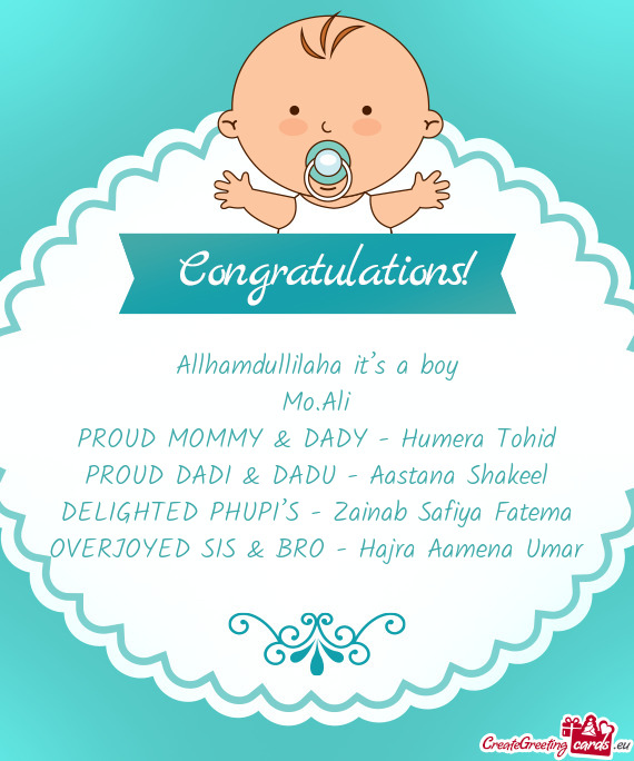 PROUD DADI & DADU - Aastana Shakeel