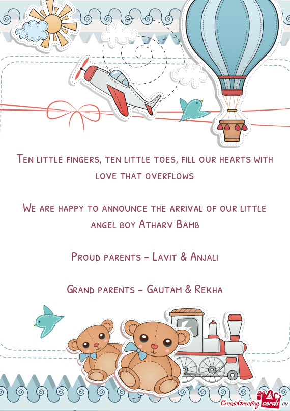 Proud parents - Lavit & Anjali