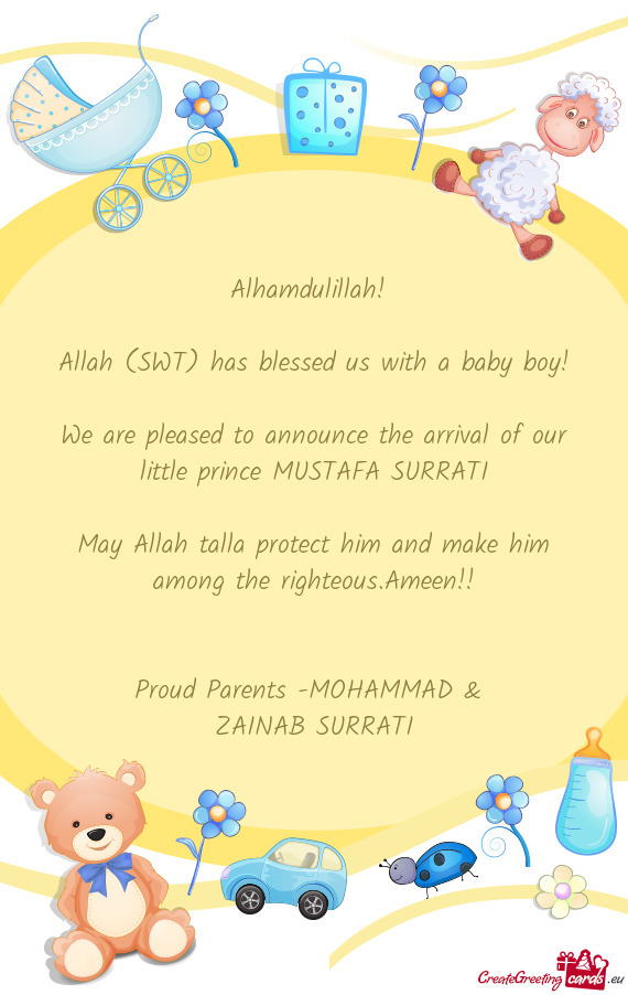 Proud Parents -MOHAMMAD &