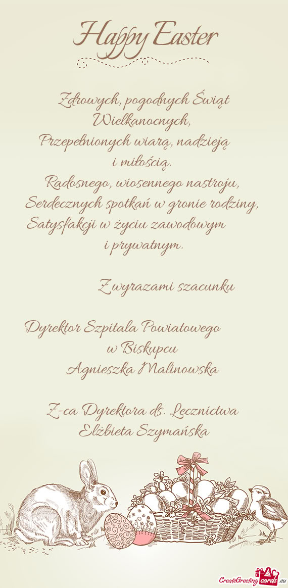 Przepełnionych wiarą, nadzieją   i miłością