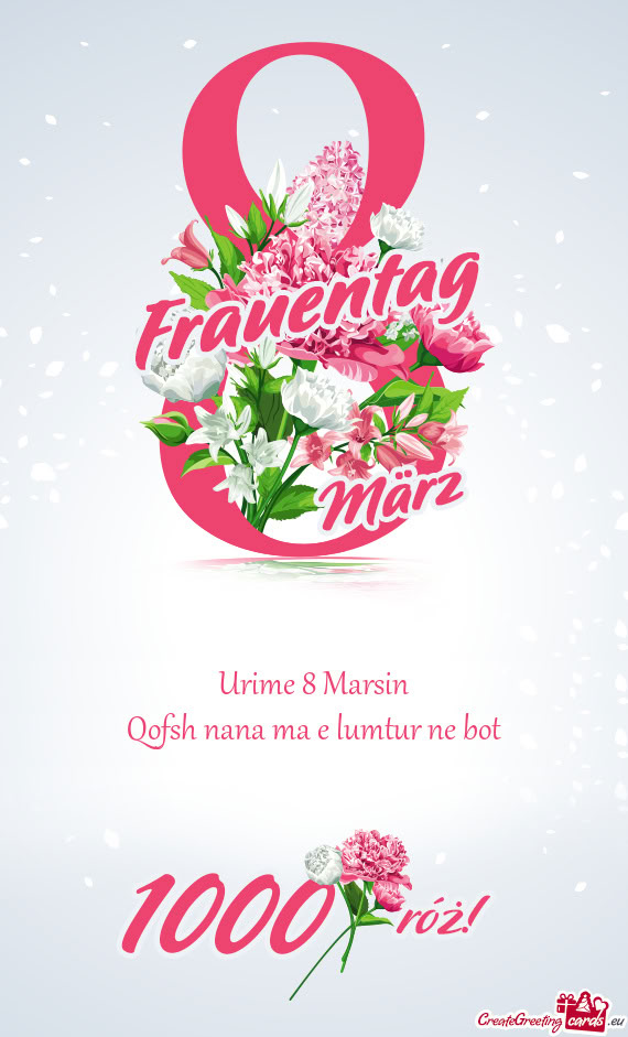 Qofsh nana ma e lumtur ne bot