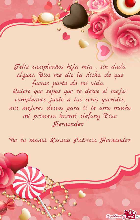 Ra ti te amo mucho mi princesa karent stefany Diaz Hernandez