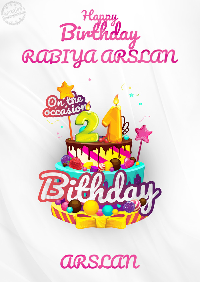 RABIYA ARSLAN ARSLAN 21