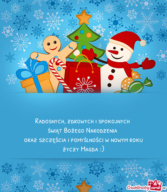 Radosnych, zdrowych i spokojnych