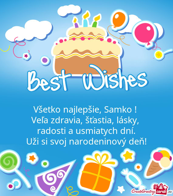 Radosti a usmiatych dní