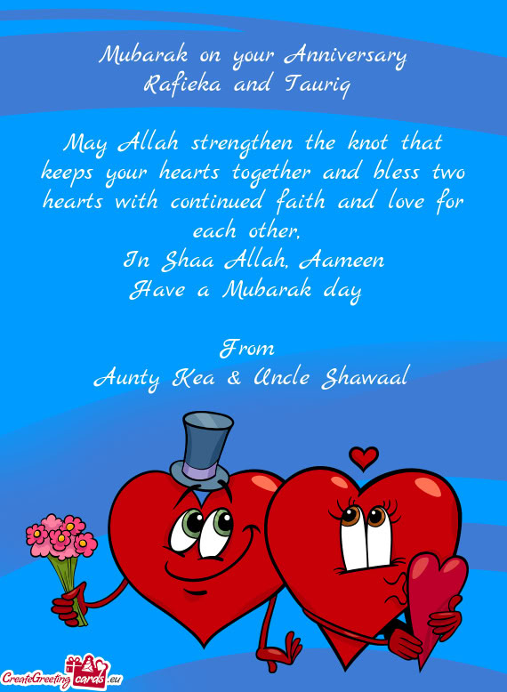 Rafieka and Tauriq